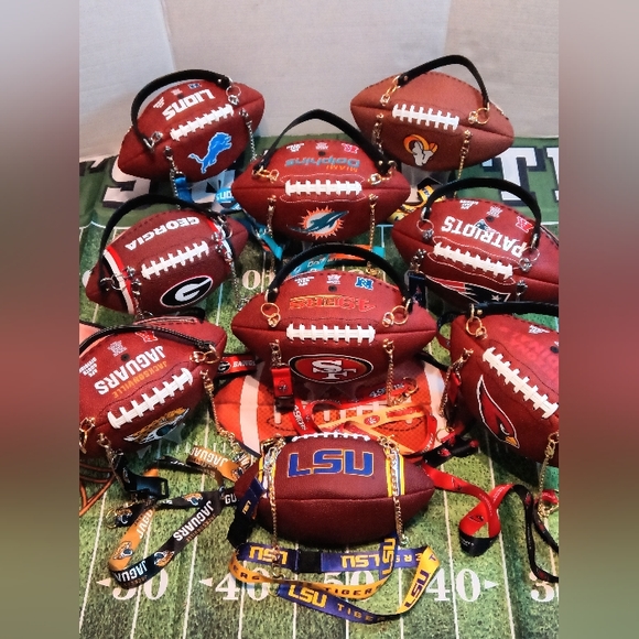HANDMADE FOOTBALL BAGS 🏈 - Picture 10 of 10